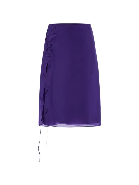 Sukňa Ferragamo fialová