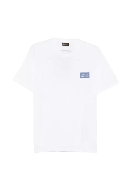 Tricou Save The Duck cu imagine alb