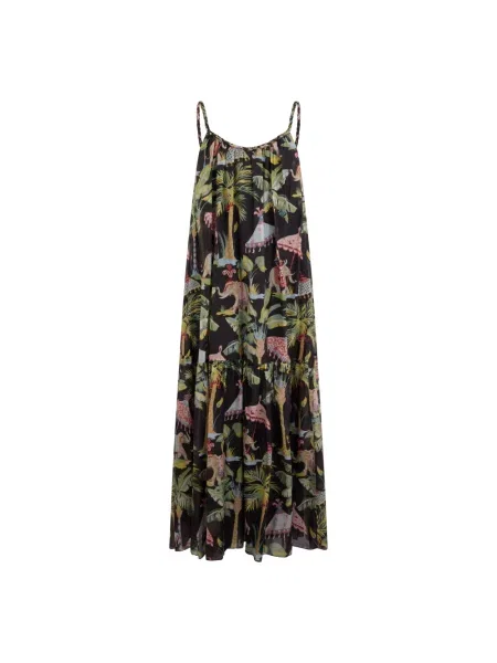 Sukienka maxi Red Valentino czarna