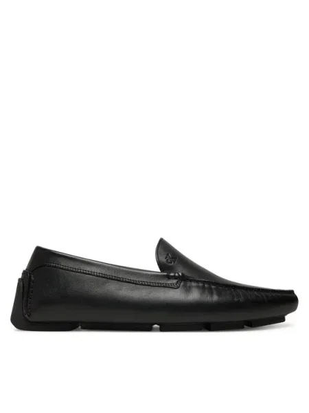 Мокасини Calvin Klein Driver Lth черен