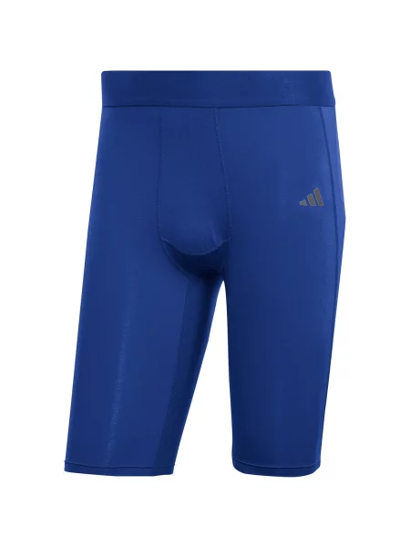 ADIDAS spodenki termoaktywne podspodenki treningowe niebieskie