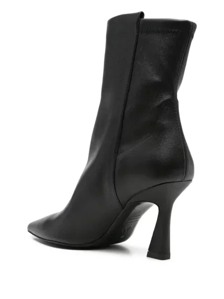 Cizme scurte Stuart Weitzman din piele negru