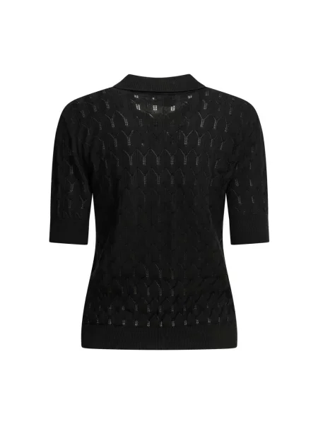 Dzianinowy sweter Rakki czarny