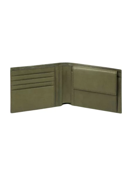 Portfel Piquadro zielony