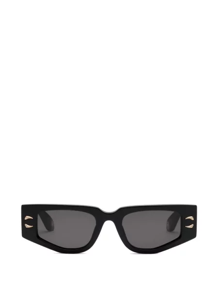 Ochelari de soare Roberto Cavalli cu imprimeu geometric cu autograf negru