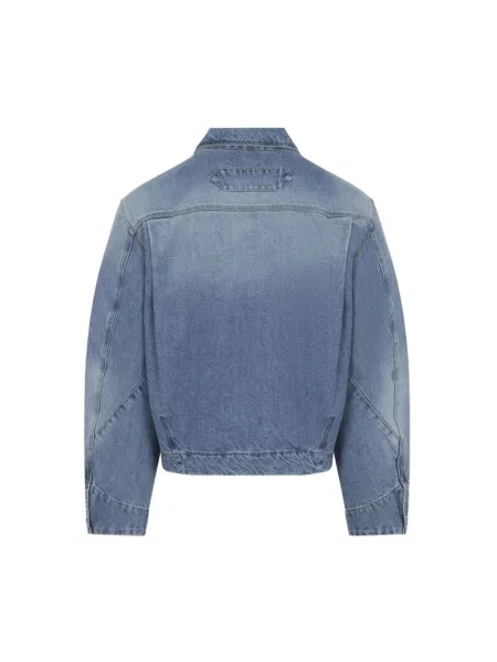 Kurtka jeansowa Jacquemus niebieska