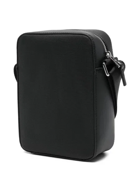 Mini torba Tommy Hilfiger s autogramom crna