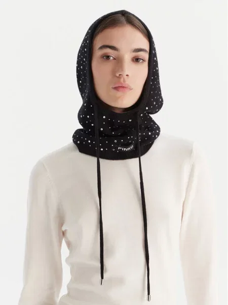 PINKO Tekaška ruta Bandana črna