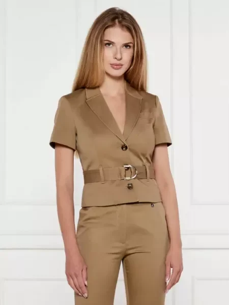 Liu Jo Mellény | Longline Fit barna