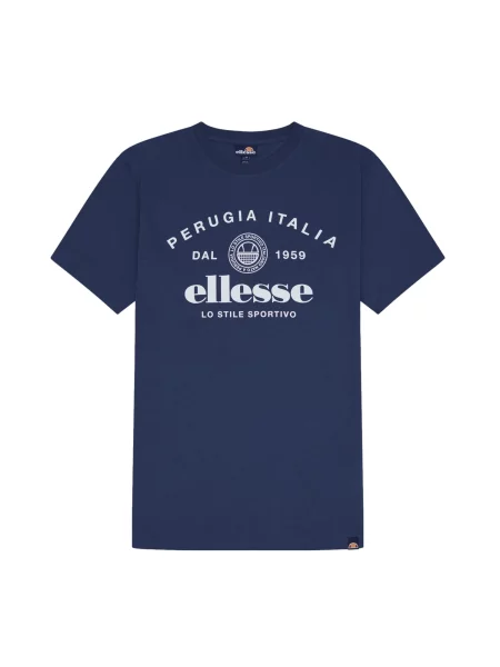 ELLESSE Tricou Pepito bleumarin alb