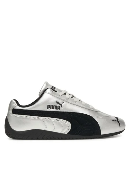 Puma Sneakersy Speedcat Metallic 01 W Strieborná sivá
