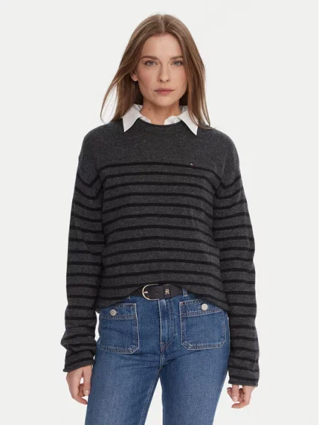 Tommy Hilfiger Πουλόβερ γκρι