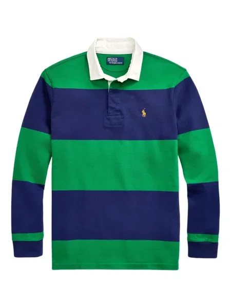 Μικρός κασκέτο Polo Ralph Lauren με χαμηλή μέση υφαίνω διαγωνίως πράσινο