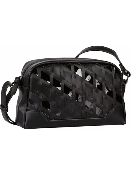 Torebka crossbody Gabor skórzana czarna