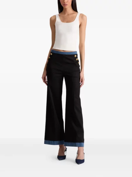 Pantaloni Alice + Olivia negru