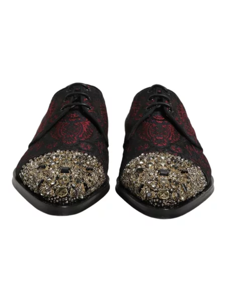 Derby Dolce And Gabbana skórzany elegancki