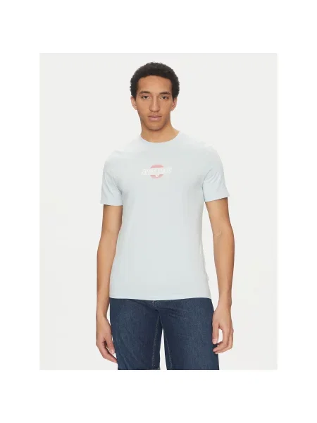 Guess Jeans Футболка Голубий Slim Fit