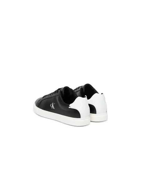 Tenisice Calvin Klein Low Pro Cup Laceup Lth Moire crna