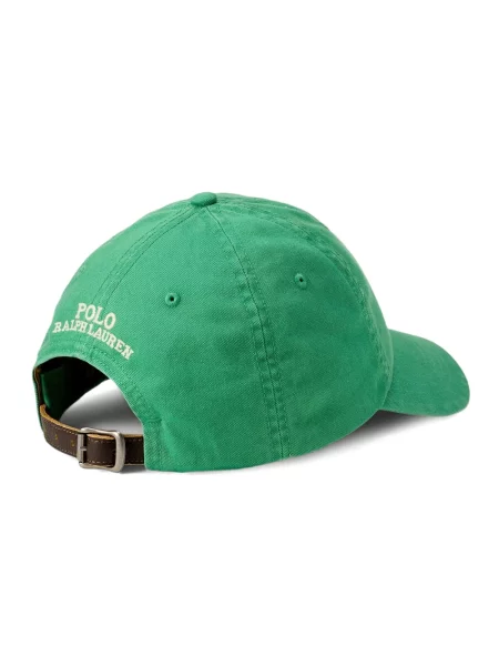 Czapka z daszkiem Polo Ralph Lauren klasyczna zielona