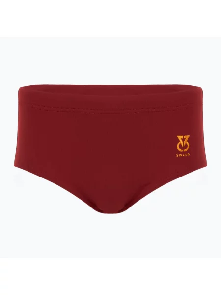 Мъжки боксерки за плуване SWEEP Classic Ruby burgundy винено червено