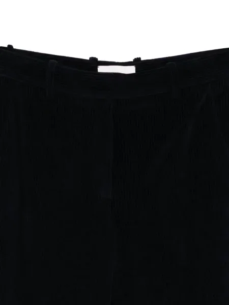 Pantaloni Circolo 1901 de catifea cord albastru