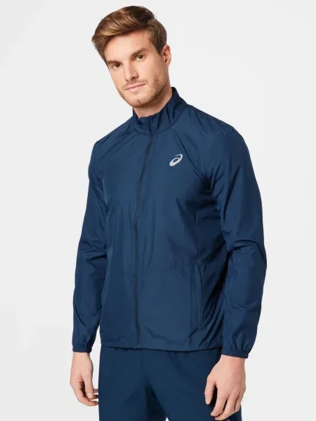 Спортно яке Asics с преходна изолация синьо