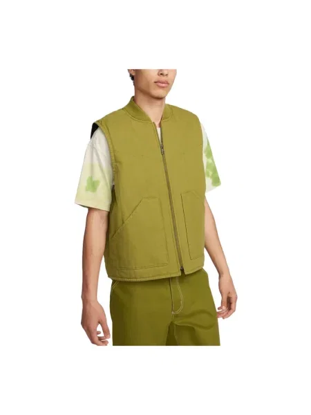 Pikowana kamizelka Nike zielona