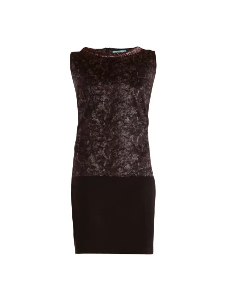 Sukienka ołówkowa Tooche klasyczna fioletowa