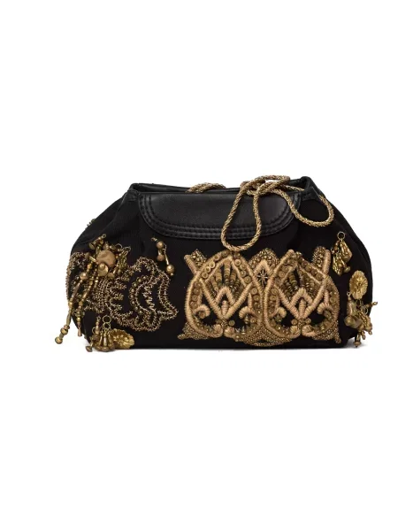 Kopertówka Dries Van Noten czarna