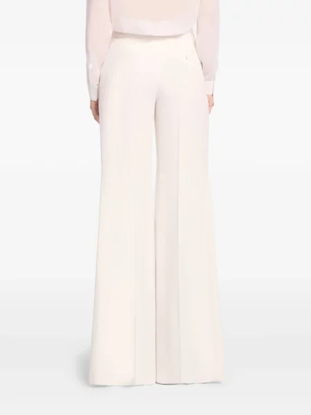 Pantaloni Elie Saab cu dungi alb