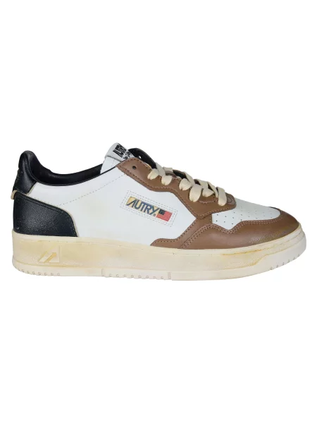 Sneakersy Autry skórzane białe