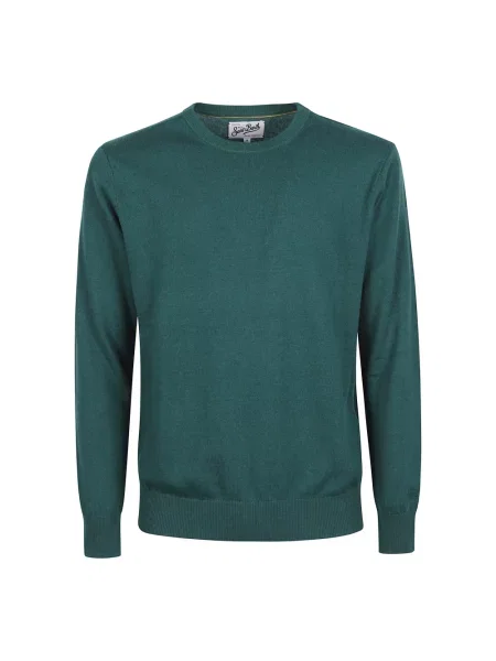 Sweter Mc2 Saint Barth wełniany zielony