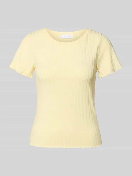 T-shirt z mieszanki z okrągłym dekoltem Rich & Royal