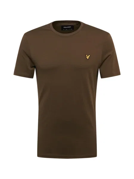 Tričko Lyle & Scott khaki