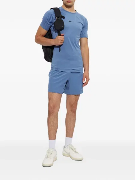 Μικρός γυμναστήριο fleece μπλούζα Nike μπλε