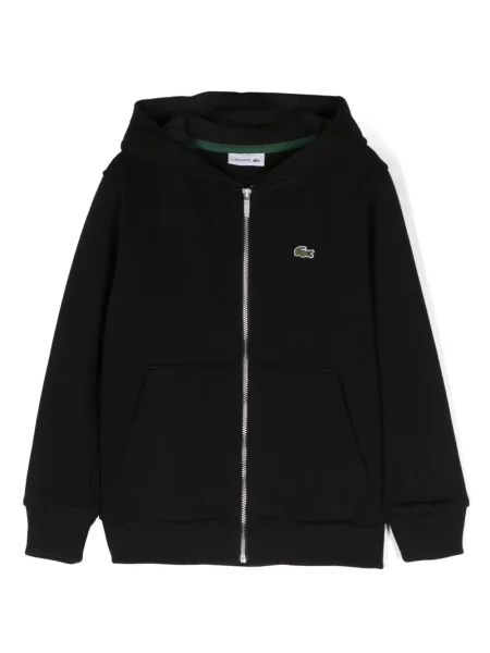 Bluza z kapturem dziecięca Lacoste czarna