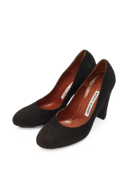 Pantofi cu toc Manolo Blahnik negru