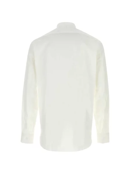Gulerat cămașă Tom Ford din poplin alb