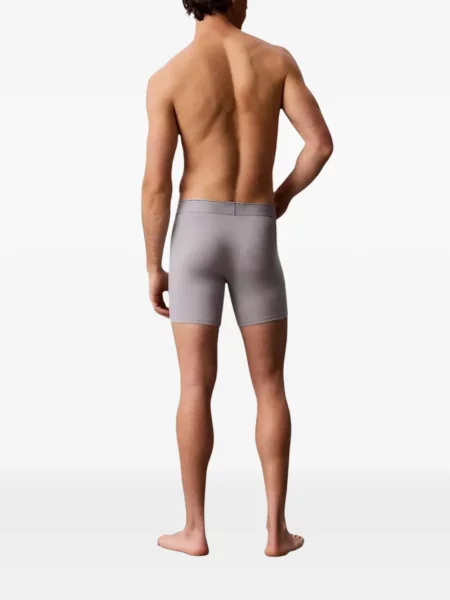 Boxeri Calvin Klein Underwear cu autograf gri