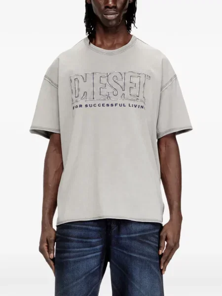 Тениска Diesel сиво