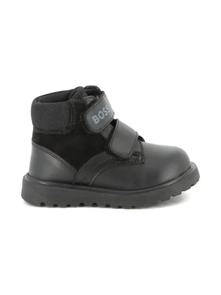 Buty do kostki dziecięce Bosswear czarne