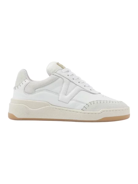 Sneakersy Via Vai skórzane białe