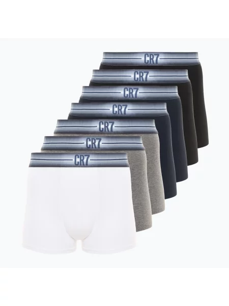 Férfi boxeralsó Basic Trunk 7 pár multicolor Basic Trunk