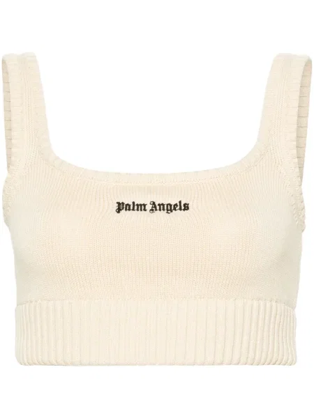 Top Palm Angels cu broderie