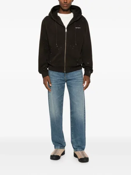 Hanorac cu glugă Carhartt Wip maro