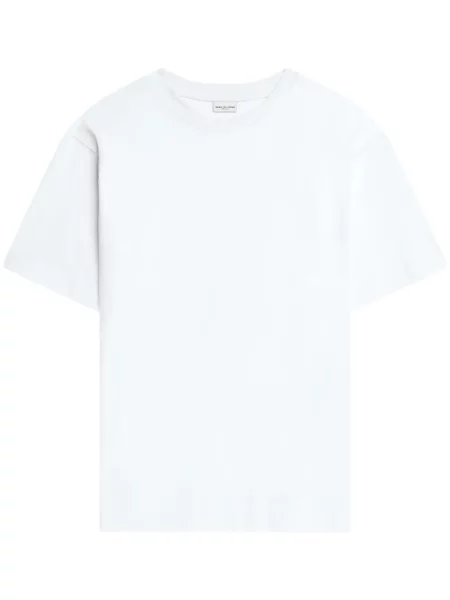 Tricou Dries Van Noten alb