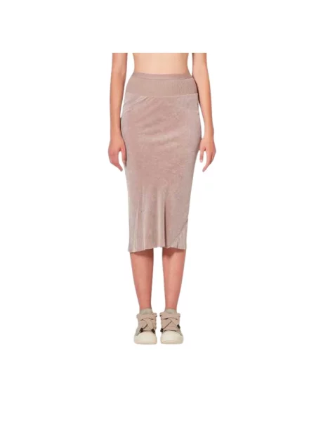 Spódnica Rick Owens beżowa