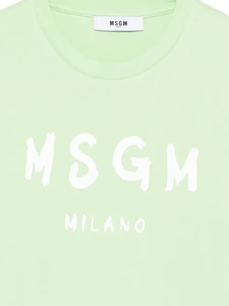 Koszulka dziecięca Msgm zielona
