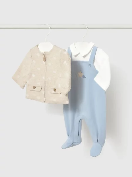 Mayoral Newborn komplet trenirka za bebe od pamuka plava