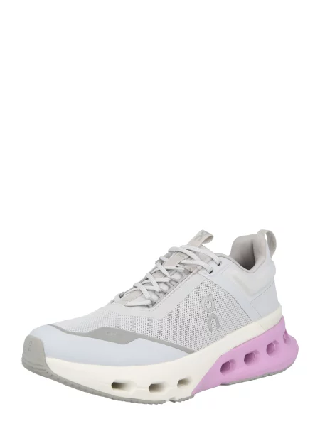On Tenisice za trčanje Cloudnova X svijetlosiva / roza